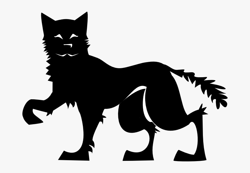 Dog Silhouette Whiskers Clip Art - Illustration, HD Png Download