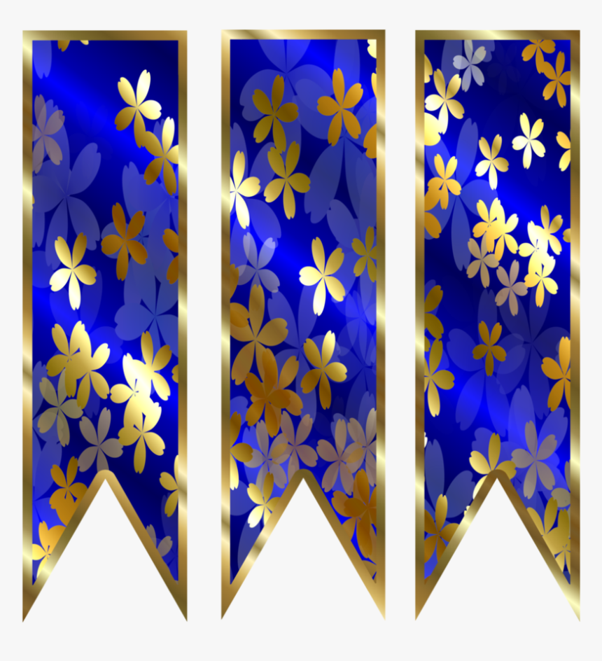 #free #scrapbook #ribbon #banner #bookmark #marker - Motif, HD Png Download