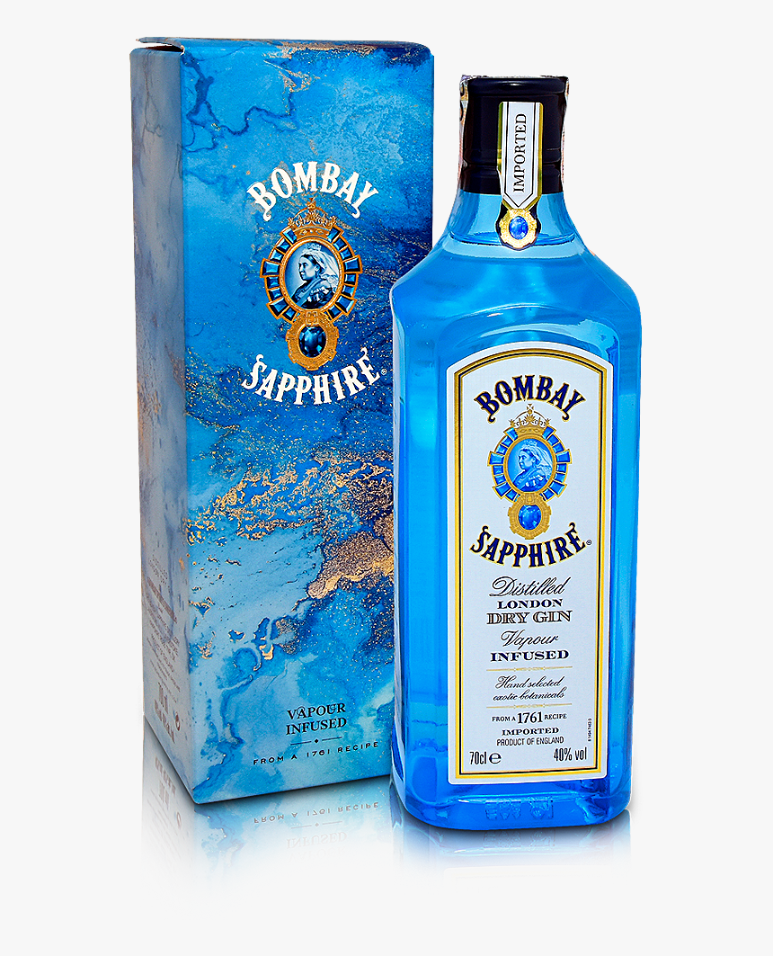 Bombay Sapphire , Png Download - Bombay Sapphire Gin, Transparent Png