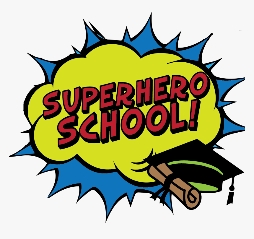 School Superhero Theme, HD Png Download