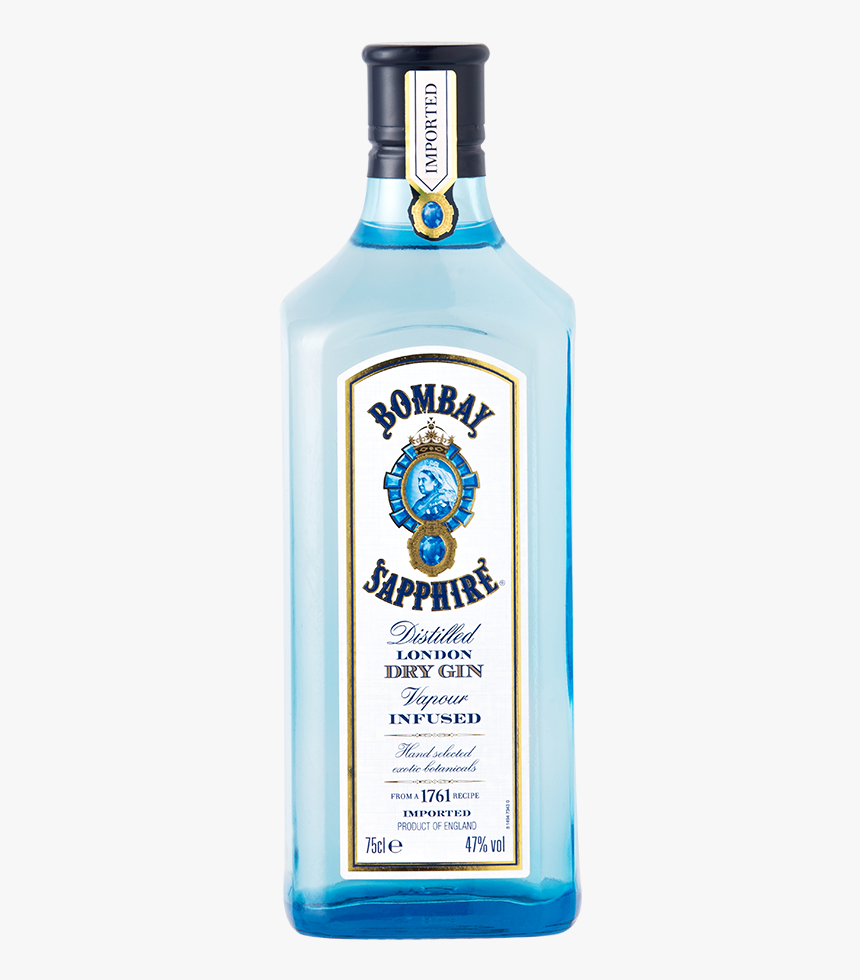Manos Negras - Bombay Sapphire 700ml, HD Png Download