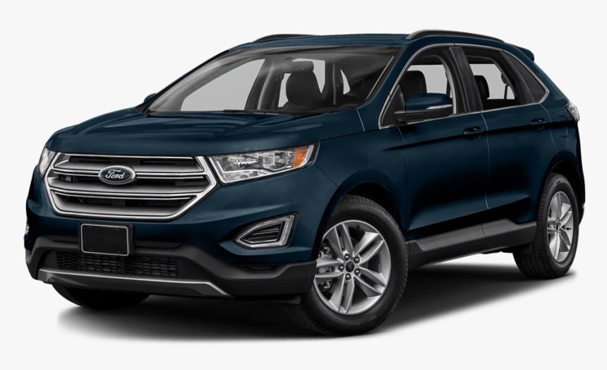 2017 Ford Edge - Ford Edge Titanium 2017 Black, HD Png Download