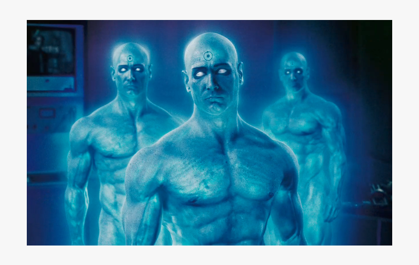 Dr Manhattan Silk Spectre, HD Png Download