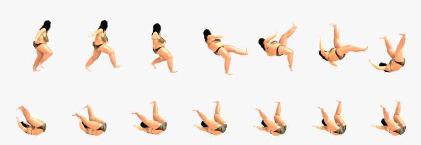 Fat Girl Sprite, HD Png Download