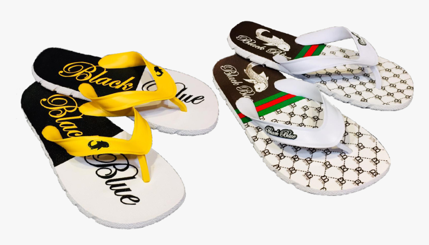Chinelo Black Blue, HD Png Download