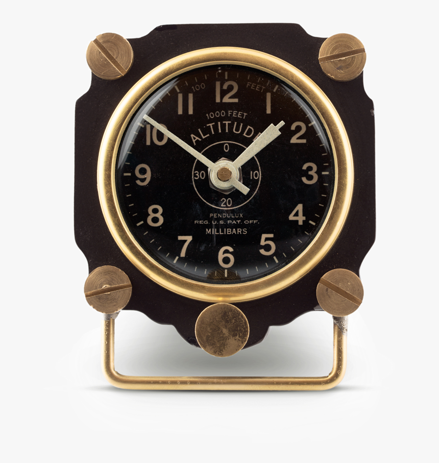 Altimeter Table Clock - Pendulux Clocks, HD Png Download