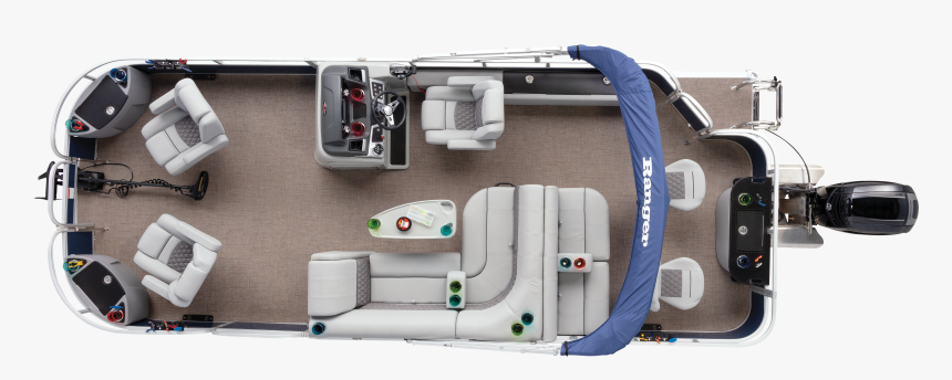 Ranger Fishing Pontoon - Morgan Lifecar, HD Png Download