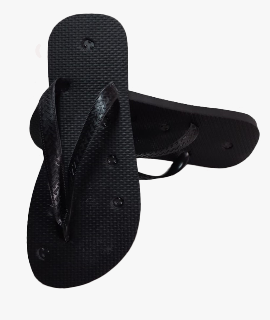 Chinelo Magnético Preto Unissex - Chinelo Preto Eko7, HD Png Download