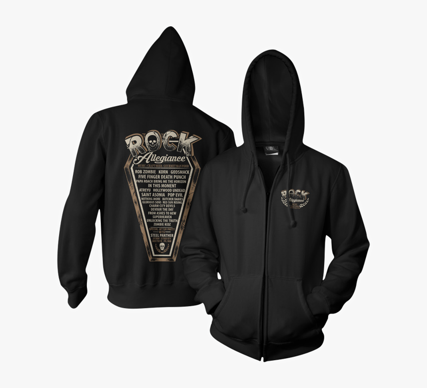 Megadeth Zip Up Hoodie , Png Download - Hoodie, Transparent Png