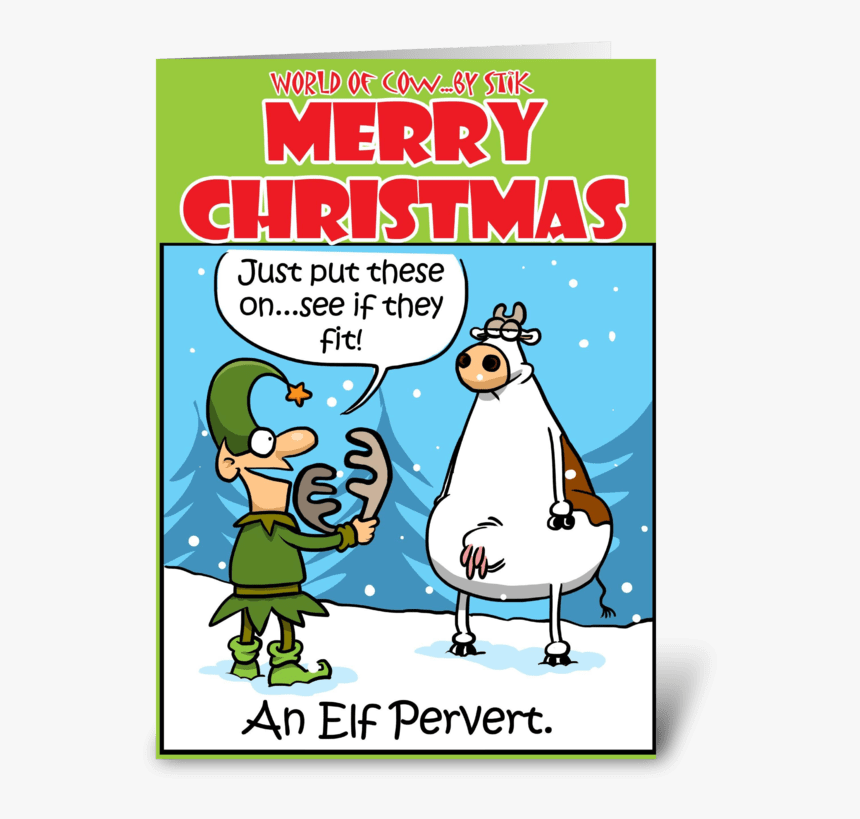 An Elf Pervert - Cartoon, HD Png Download