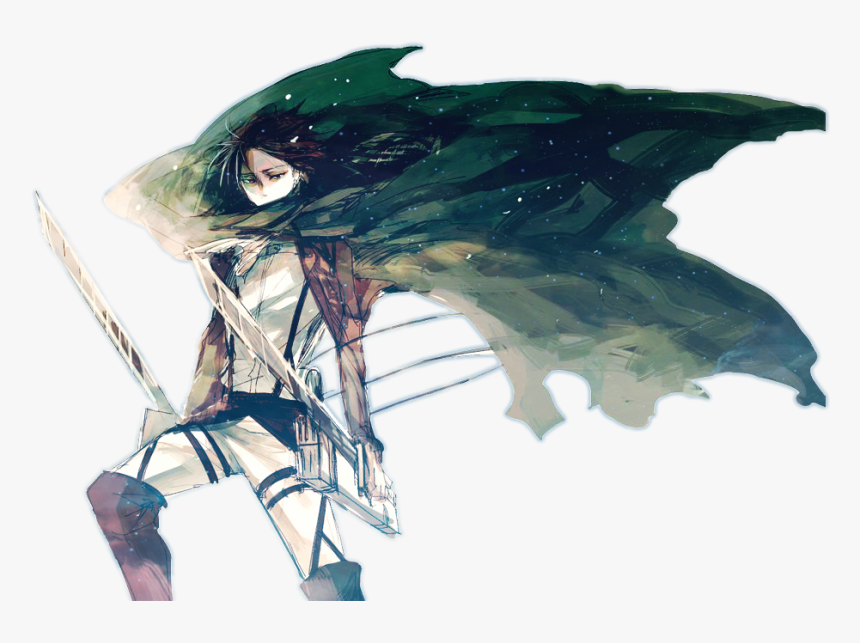 Attack On Titan Png Hd - Attack On Titan Mikasa Deviantart, Transparent Png