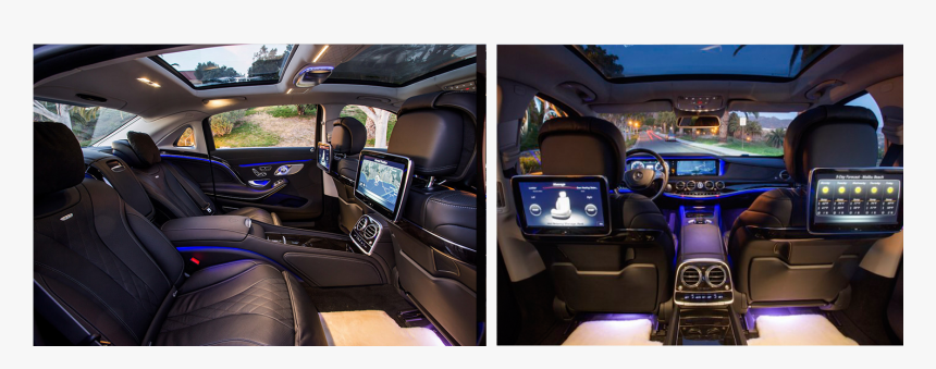 Mercedes Maybach Exterior - S Class Rear Entertainment System, HD Png Download