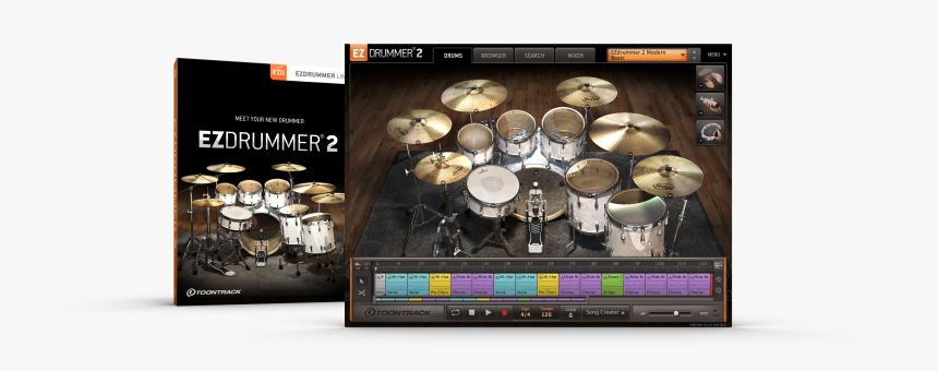 Ez Drummer 2 Full Crack, HD Png Download