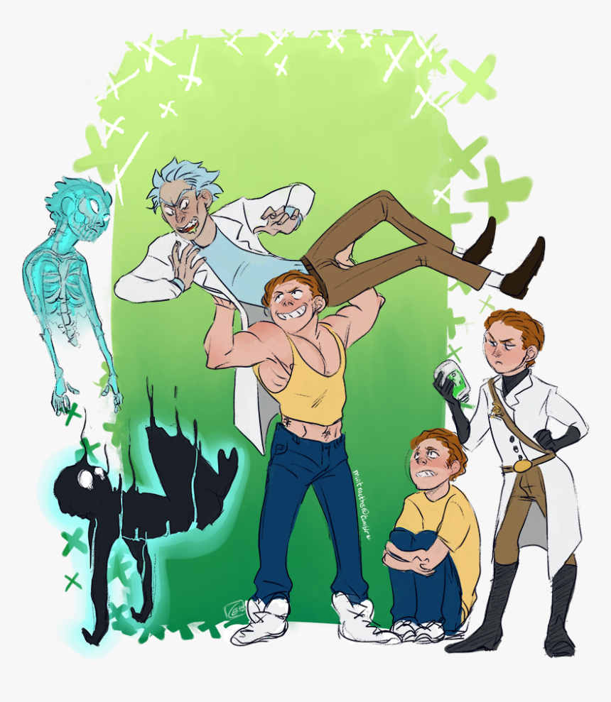 Rick And Morty Morty Fanart, HD Png Download