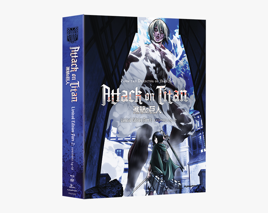 Attack On Titan Part - Attack On Titan Blu Ray, HD Png Download