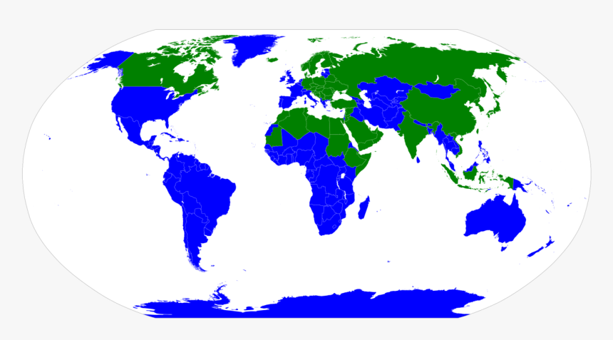 Convention On Biological Diversity Map, HD Png Download