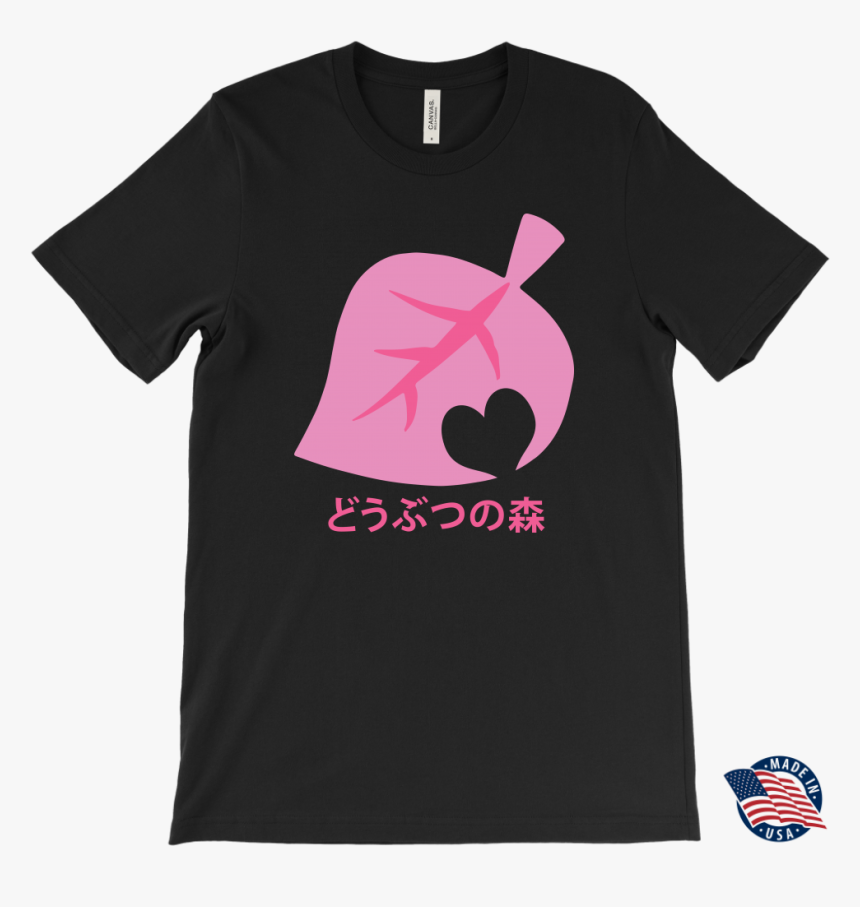 Animal Crossing Leaf Heart Shirt, Super Soft Premium - Big Bald Head Shirt, HD Png Download