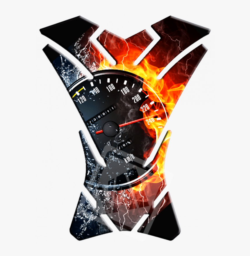 Adesivo Protetor De Tanque Velocímetro 
 Id Image - Apna Time Aayega Download, HD Png Download