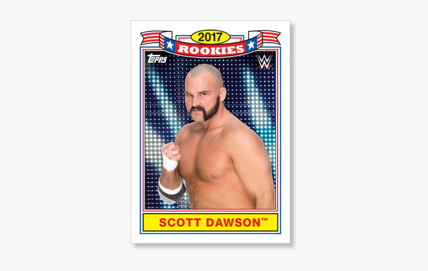 2018 Topps Wwe Heritage Scott Dawson Top Ten Rookies - Shinsuke Nakamura, HD Png Download