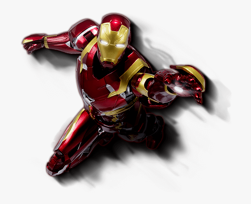 Marvel Bandai S - Shf Iron Man Mark 46, HD Png Download