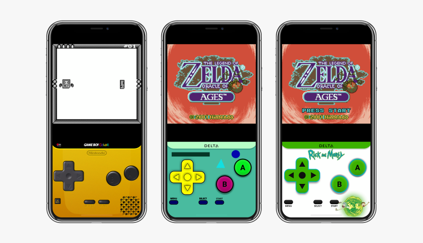 Delta Emulator Gbc Ckins - Smartphone, HD Png Download