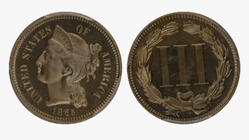 Three-cent Nickel - 1829 Penny, HD Png Download