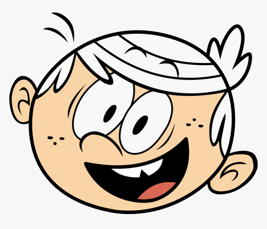 Tlh - Loud House Lincoln Face, HD Png Download