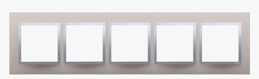 Up Drn5/79 Quintuple Frame, Metal Satin Glare - Daylighting, HD Png Download