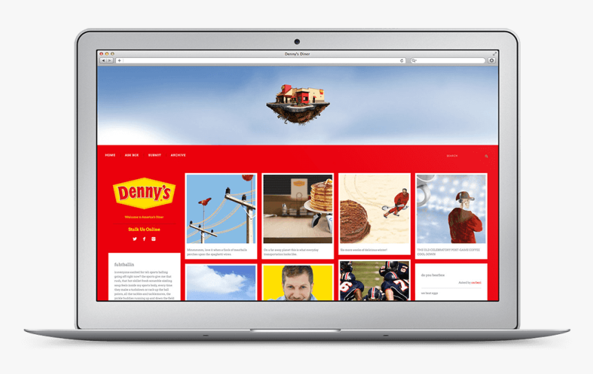 Denny S Tumblr Blog - Denny's, HD Png Download