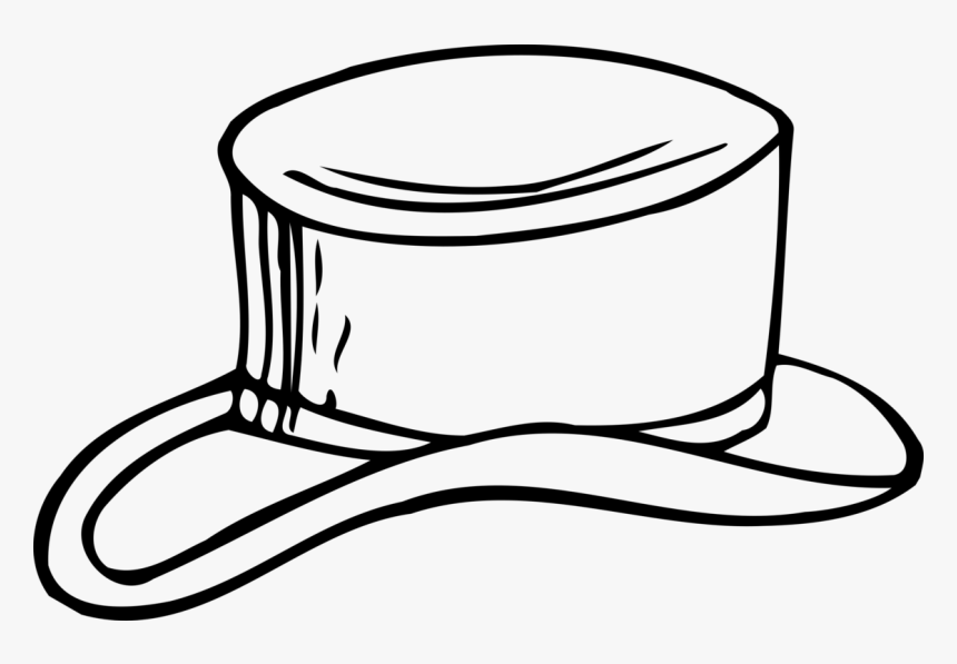 Transparent Scarf Clipart Black Hat Line Drawing Hd Png Download Transparent Png Image Pngitem