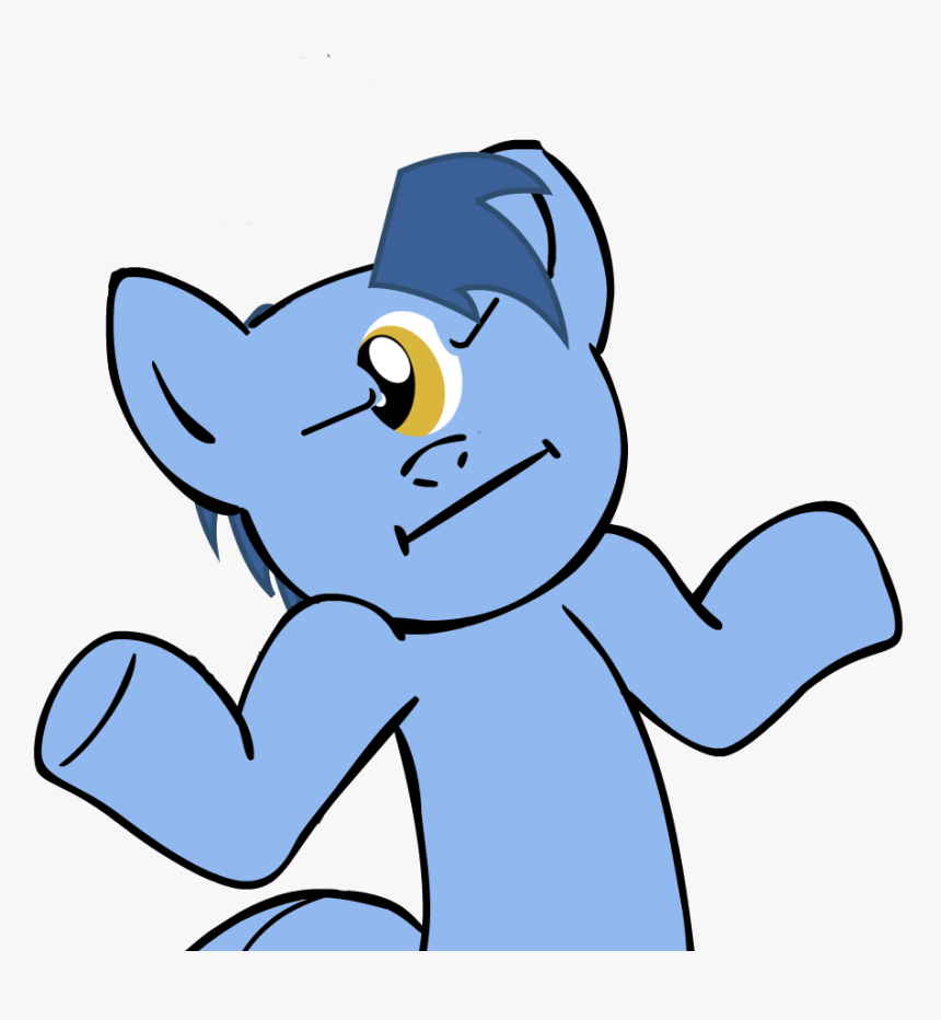 Transparent Clipart Dick - Don T Know Mlp Base, HD Png Download