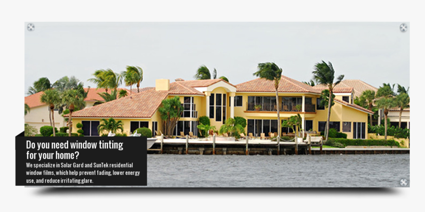 Residential Window Tinting - Florida, HD Png Download
