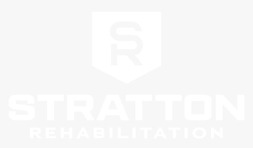 Stratton Rehab White Logo - Graphics, HD Png Download
