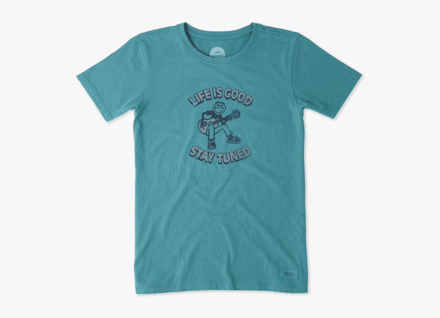 Women S Stay Tuned Crusher Tee - Active Shirt, HD Png Download