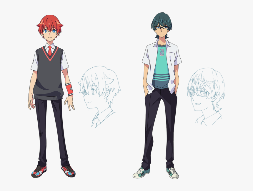 Ssss Gridman Characters, HD Png Download