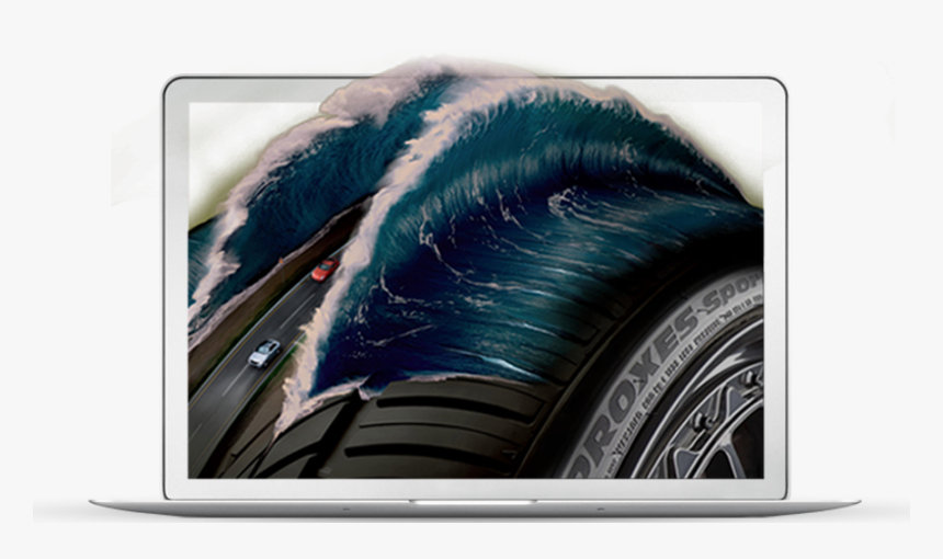 Laptop Frame - 3 - Tires Advertisement, HD Png Download