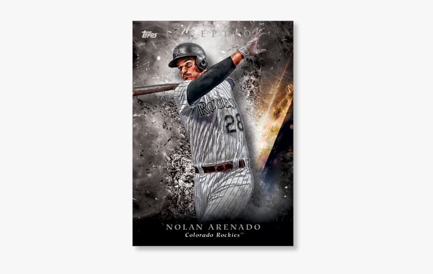 2018 Topps Inception Baseball Nolan Arenado Base Poster - Baseball Player, HD Png Download