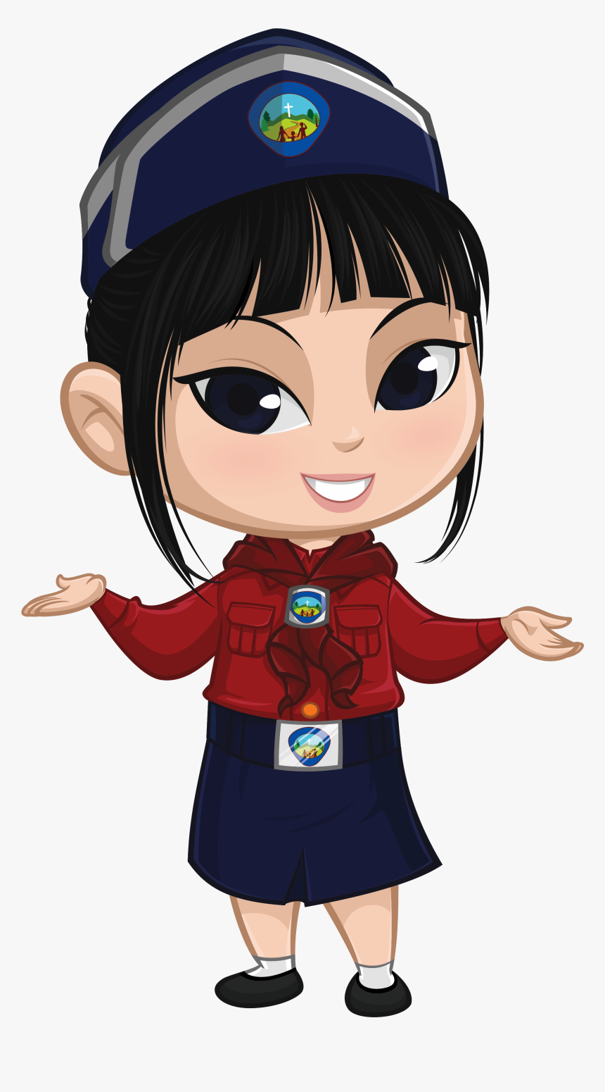 Clube De Aventureiros Menina, HD Png Download