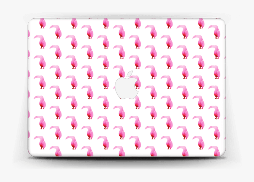 Pink Tropical Birds Skin Macbook Air 13” - Computer Keyboard, HD Png Download