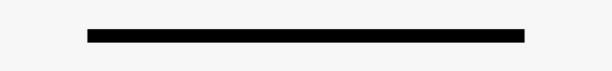 Archivo - Gd&t Straightness - Svg - Horizontal Solid Black Line, HD Png Download