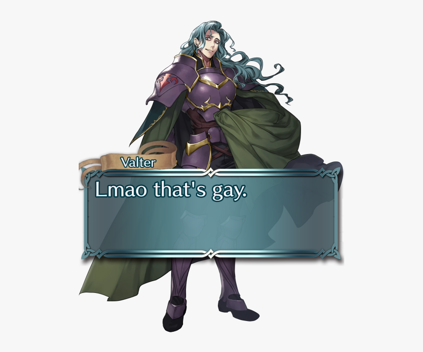 Image - Valter Fire Emblem Heroes, HD Png Download