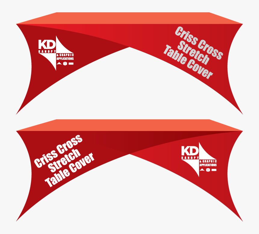 Criss Cross Stretch Table Cover - Umbrella, HD Png Download