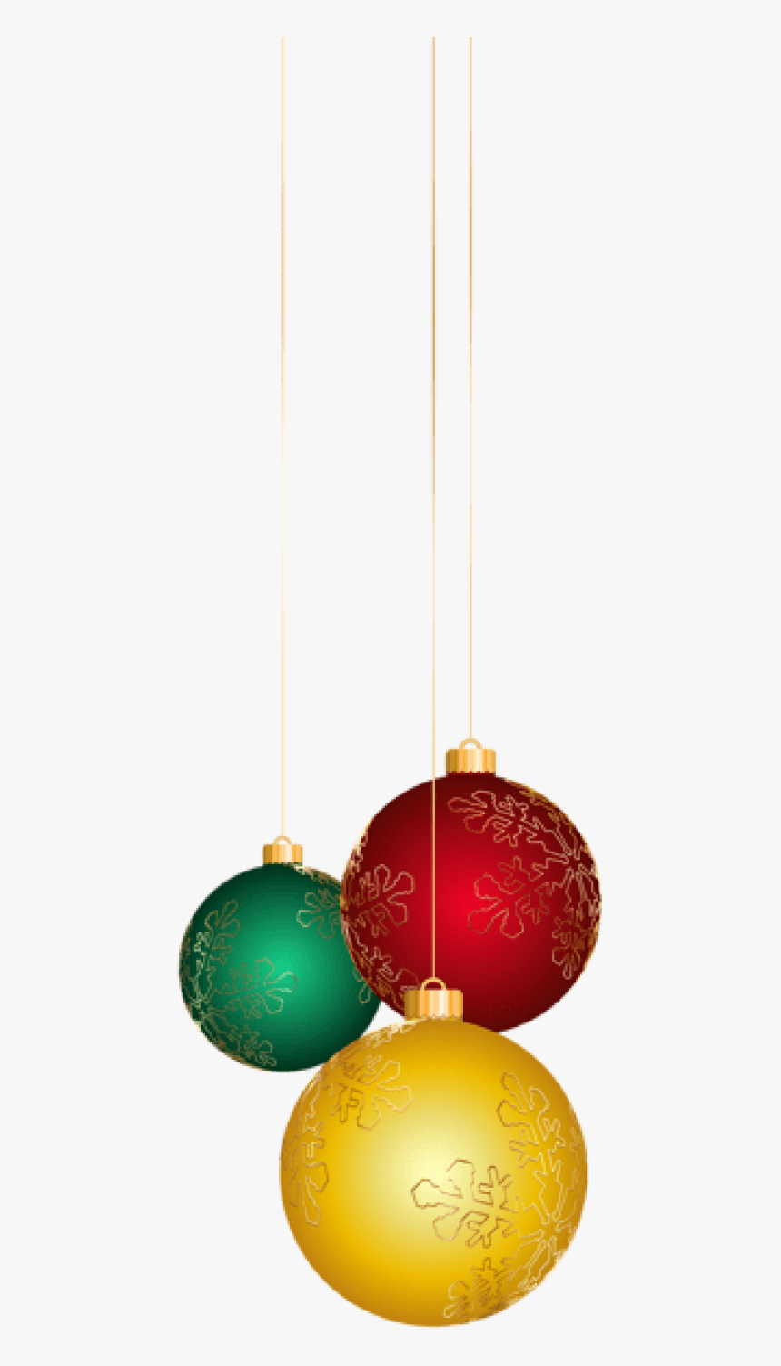 Christmas Balls Png - Christmas Ornament, Transparent Png