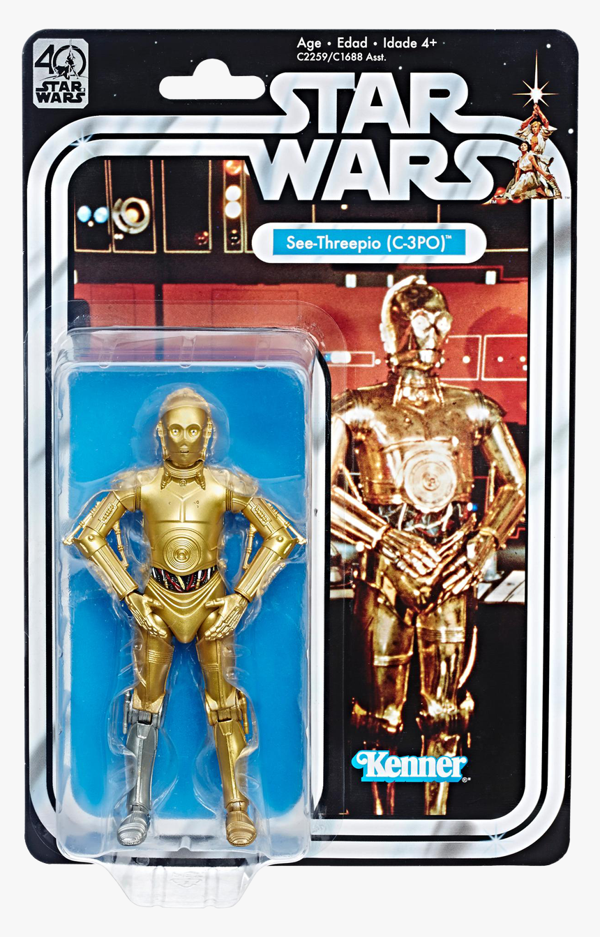 Star Wars Episode Iv - Star Wars Black Series C 3po, HD Png Download
