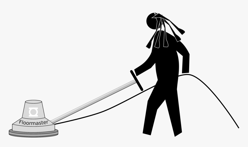 Cleaning Clipart Scrub Floor - Cleaning, HD Png Download , Transparent