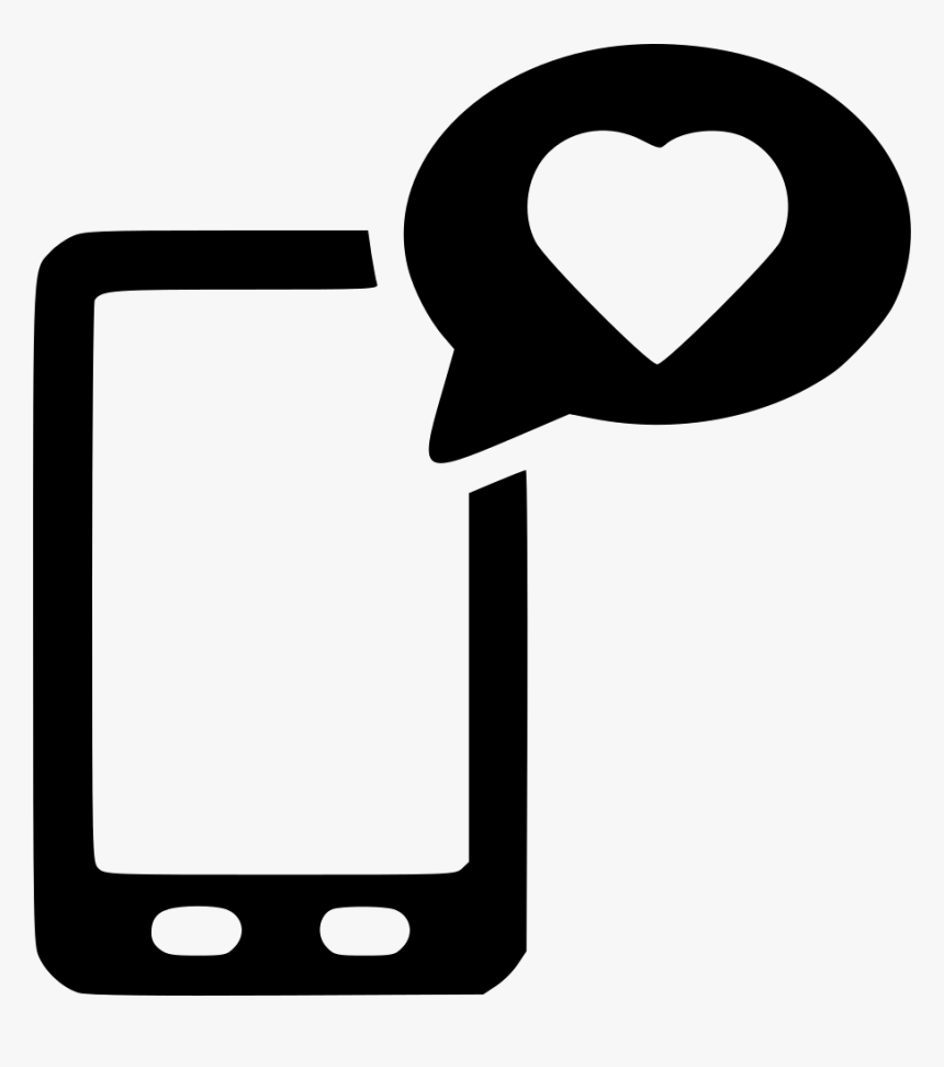 Saint Valentine Mobile Phone - Mensaje De Amor Icono Png, Transparent Png