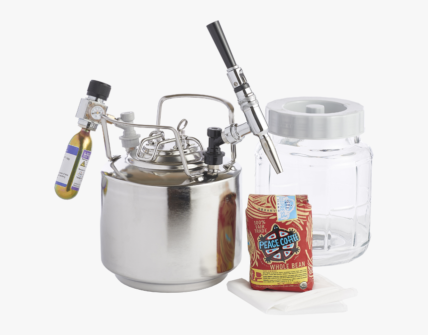 Nitrogen Cold Brew Coffee Keg, HD Png Download
