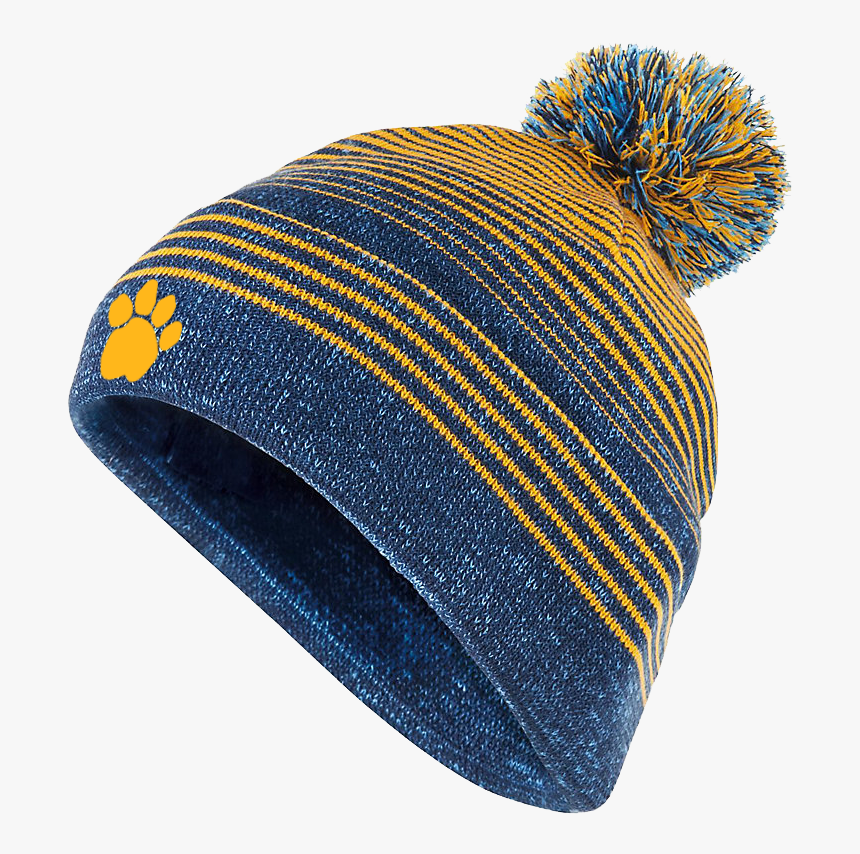 1 Royal Gold Snow Hat - Beanie, HD Png Download