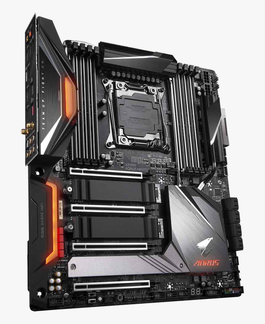 Gigabyte X299x Aorus Xtreme Waterforce, HD Png Download