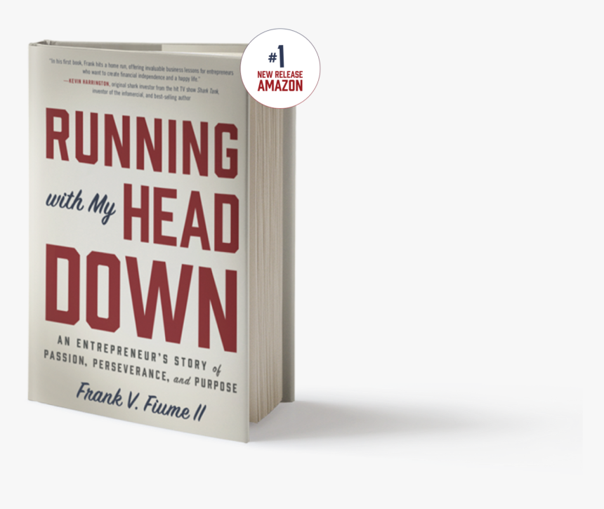 Running With My Head Down - Book Cover, HD Png Download